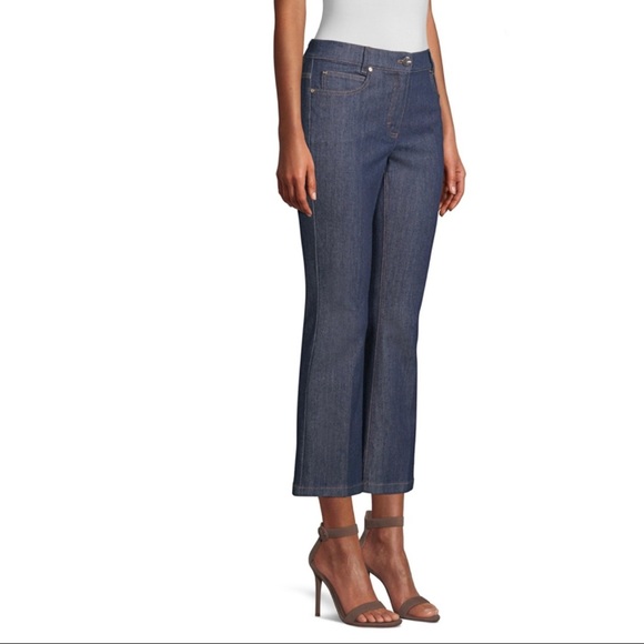 Escada J507 Cropped Flare Jeans EU 36 / US 6 - Picture 3 of 16
